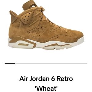 Air Jordan 6 Retro Wheat 2017 Sz 9.5